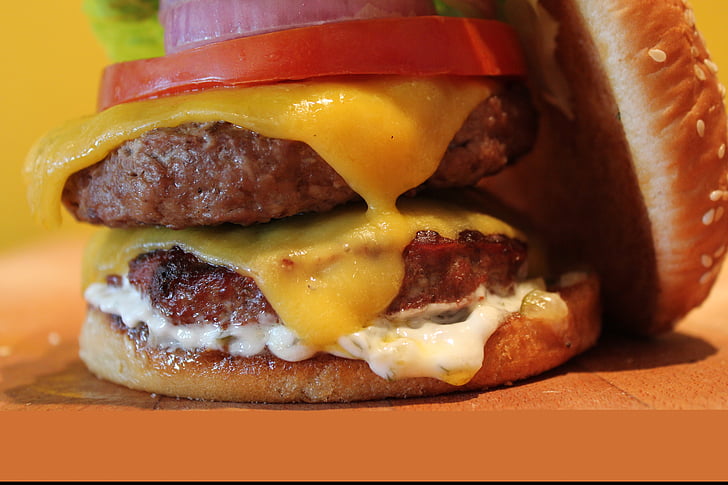 Double Wagyu Beef & Cheese Burger