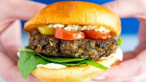 Veggie Burger by Grill @ Gordon